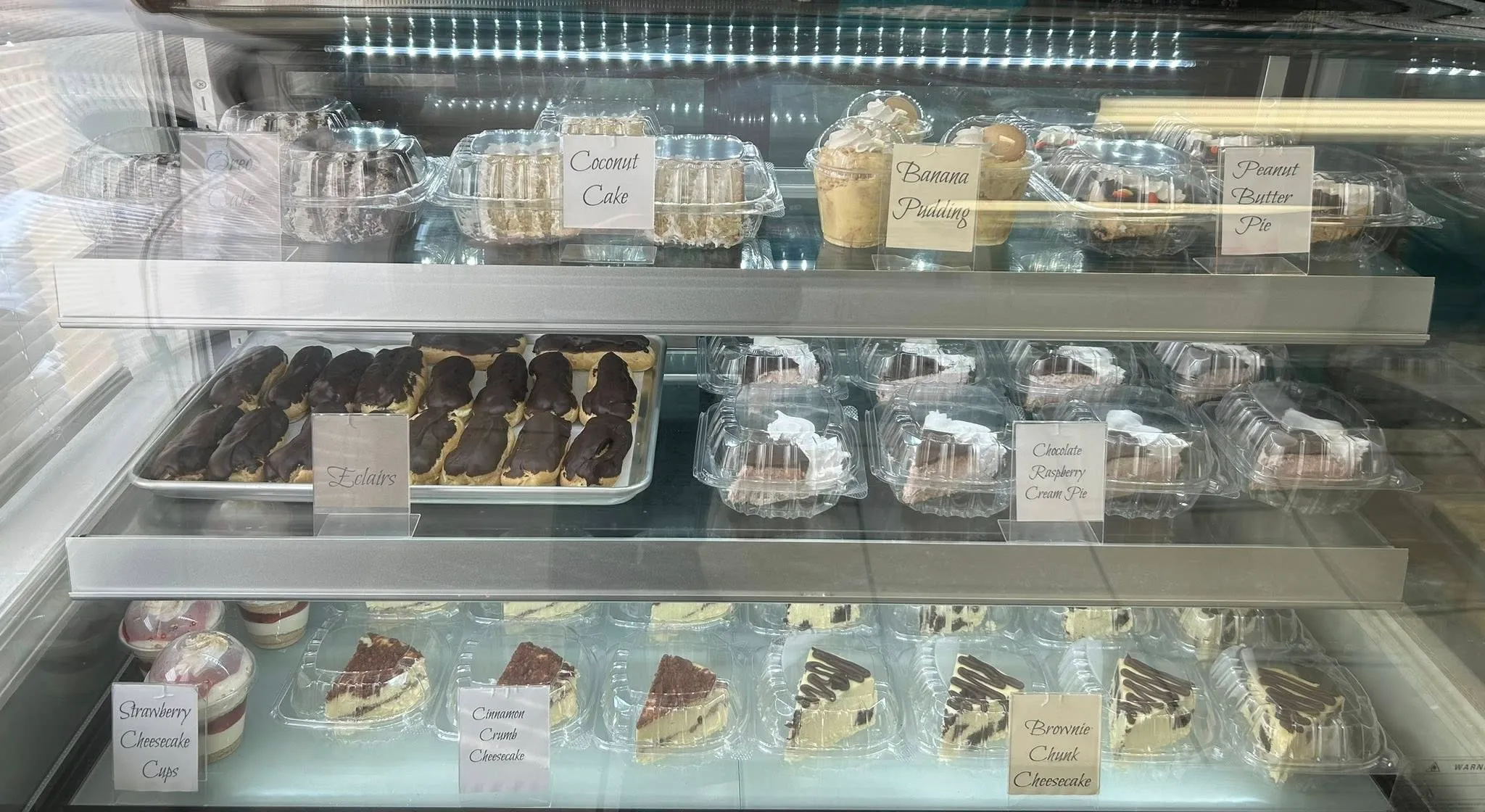 Cheesecakes at Sugar Rush Bakery