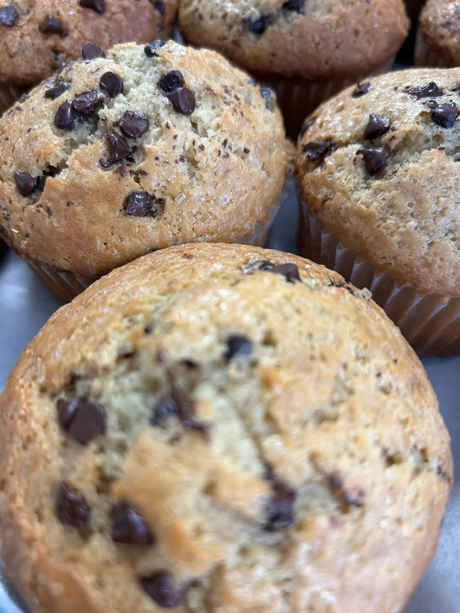 Muffins at Sugar Rush Bakery